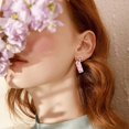 thumbnail image 3 of Pendientes llamativos YONGSHENG Aretes Y2k Hechos a mano Aretes colgantes de vino para mujer, 3 of 5