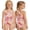 X400 Multicolour, variant on Toddler Girls Swimsuits Graphic Print Sleeveless Crew Neck Swimsuits Summer Smooth Girls Swim Wear Size 9-10 Years Yellow