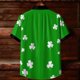 thumbnail image 3 of Ceisia St. Patrick's Day Men's Unisex Hawaiian Shirt | Summer Beach Casual Short Sleeve Button Down Gift Printed Top, 3 of 9