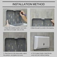 thumbnail image 5 of Dispensador de toallas de mano,Dispensador de toallas de mano,Dispensador de papel montado en la pared,para baño, 5 of 5