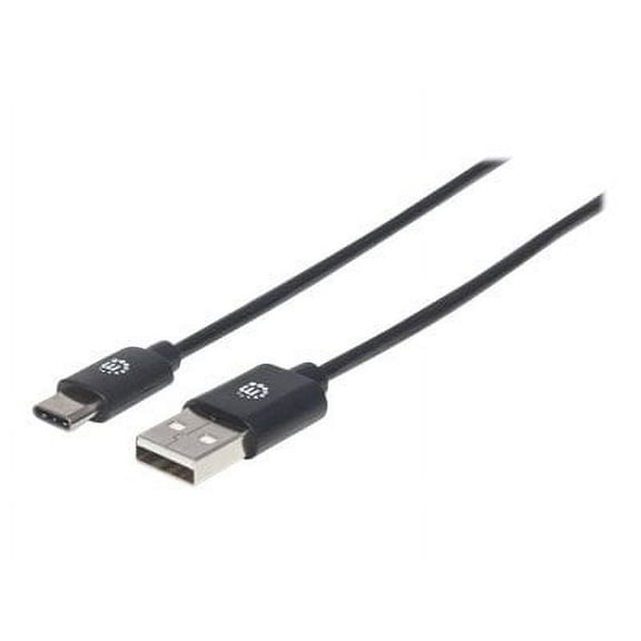 Manhattan Hi-Speed USB 2.0 Type-C to Type-A Device Cable 6' 354929