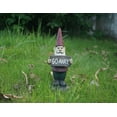 thumbnail image 2 of Hi- Line Gift 75616-N Gnome Holds Go Away Sign, 2 of 5
