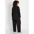 thumbnail image 2 of Catherines Women's Plus Size Embellished 3-Piece Pant Suit, 2 of 4