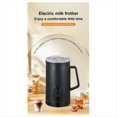 thumbnail image 1 of 4-in-1 Electric Milk Frother 400W 590ml Hot and Cold Milk Foamer Silent Operation Stainless Steel Milk US Plug A,1 * Electric Milk Frother,Black, 1 of 9