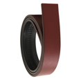 thumbnail image 2 of Men Ratchet Belt Replacement Strap Leather Belt Free Buckle Holeless Belt Adjustable Red Brown, 2 of 8