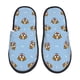 thumbnail image 1 of Fotbe Terrier Pantuflas Peludas para Mujer con Estampado, Zapatillas de Peluche, Zapatos de Invierno para Casa, Uso Interior y Exterior-Medium, 1 of 8