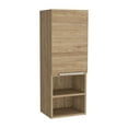 thumbnail image 3 of Dtwnek Bathroom Wall Cabinet with 2 Interior Shelves, Beige, 3 of 6