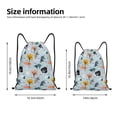 thumbnail image 2 of Fotbe Elephant Tree Bolsa Mochila con Cordón Estampada, Bolsa de Gimnasio Deportiva, Bolsa Cinch, Bolsa con Cordón para Hombres y Mujeres-Medium, 2 of 6