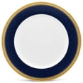 thumbnail image 3 of Noritake Odessa Cobalt Gold Set of 4 Dinner Plates, 3 of 7