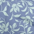 thumbnail image 1 of oneOone Cotton Cambric Blue Fabric Floral Magnolia Sewing Fabric By The Yard Printed Diy Clothing Sewing Supplies 42 Inch Wide, 1 of 4