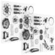 thumbnail image 5 of Sello para Hacer Tarjetas Bling Bling Juego de 2 Sellos Transparentes Vintage, 5 of 12