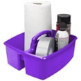 thumbnail image 1 of Organizador de aula Storex con 2 compartimentos, tamaño grande, color morado, 1 of 5