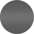 thumbnail image 1 of Ahgly Company Machine Washable Indoor Round Transitional Platinum Gray Area Rugs, 7' Round, 1 of 7