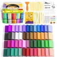 thumbnail image 1 of Kit de arcilla polimérica ARTPAR de 52 colores con herramientas de modelado, 1 of 7