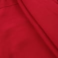 thumbnail image 6 of Womens Baggy Half Zip Sweatshirts Plain Pullover Thumb Hole Long Sleeve Sports Casual Trendy Tops No Hood (L, Red), 6 of 7