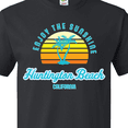 thumbnail image 4 of Inktastic Summer Enjoy the Sunshine Huntington Beach California Blue T-Shirt, 4 of 5