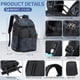 thumbnail image 4 of Mochila Tuceng para cámara réflex digital, réflex digital o sin espejo, bolsa grande para fotografía para hombres y mujeres con compartimento para portátil y soporte para trípode (azul)..., 4 of 8