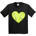 thumbnail image 3 of Tennis Ball in Heart Youth T-Shirt, 3 of 5
