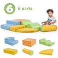 thumbnail image 5 of Furvclv 6-in-1 Climb Crawl Activity Play Set For Toddler Indoor Active Play Structure Climbing Crawling Toys Gym Equipment For Boys Girls, 5 of 6