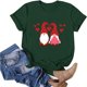 thumbnail image 5 of Blusas de Manga Corta para las Mujeres Divertida Impresión Cuello Redondo Camiseta Vintage, Blusas de Primavera para las Mujeres, 5 of 8
