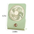 thumbnail image 3 of XGFHYJEH Desk Fan, Box Fan, Small Fan, Box Fans for Home, Desk Fans under $15.00, Small Box Fan, Portable Personal Quiet Electric Fan for Home, Plastic, 3 of 7