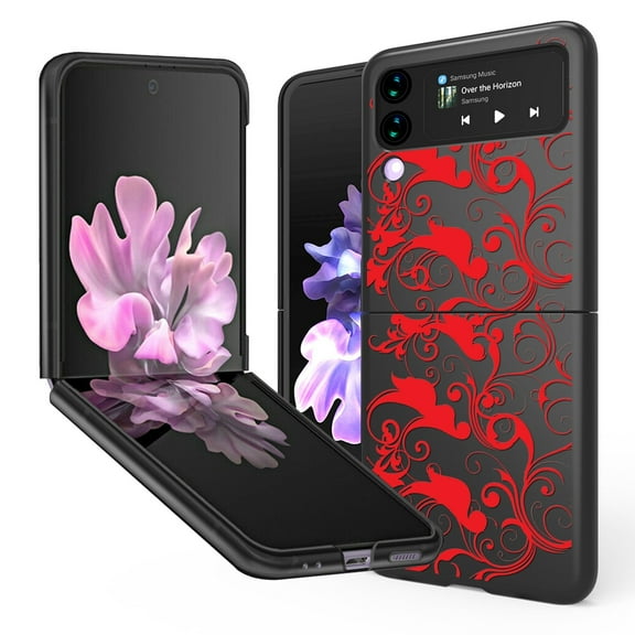 Protex Case Designed For Samsung Galaxy Z Flip 4 Case Solid Black