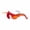 B, variant on MInHoues Segmented Shrimp Fishing Lure 3.54", Sinking Soft Bait Artificial Bionic Jumping Shrimp with Weight, Glow in the Dark Fishing Gear Accessories for Bass Trout and Walleye