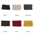 thumbnail image 3 of Bandeau Tricoté Mode Femme Hiver Chaud Bonnet Crochet Bandeau, 3 of 6