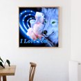 thumbnail image 2 of Kit de pintura de diamante 5D Wolf Square Diamond Wall Home Decor FLhrweasw Nuevo, 2 of 9