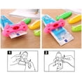 thumbnail image 3 of POINTERTECK Distributeur de Tube de Dentifrice - Presseur de Dentifrice - Presseur de Clip de Dentifrice - 5 Pcs Presseur de Tube de Dentifrice Dessin Animé pour Bain, 3 of 5