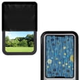 thumbnail image 2 of Yuyamidu Blue RV Door Window Shade Universal Privacy Screen Window Cover Camper Trailer Blackout Window Cover, Summer RV Skylight Cover with Hook and Loop, 2 of 7