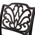 thumbnail image 6 of Durham Outdoor 7 Piece Cast Aluminum Rectangular Dining Set, Bronze, 6 of 15