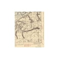 thumbnail image 2 of Topographical Map - Harold Florida Quad - USGS 1938 - Vintage Wall Art, 2 of 4