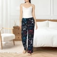 thumbnail image 6 of Lsque Joystick Gamepad Print Women's Pajama Pants, Lounge Pant - Comfortable Home Wear,Elastic Waistband, Stylish Design-Medium, 6 of 9
