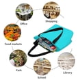 thumbnail image 5 of Japuie Aqua Print Women's Crossbody Tote Handbag,Shoulder Bag,Casual Tote,Satchels Crossbody Purse,Top-handle Tote Handbag,for Travel College Work, 5 of 7