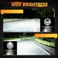 thumbnail image 6 of NEW 7" LED Headlights + 4" LED Fog Light Set For Jeep Wrangler JK JKU 2007-2018, 6 of 15