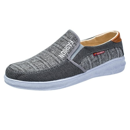 

autumn winter shoes Fashion Men Outdoor Canvas Casual Slip On Shoes Lazy Shoes Breathable Sneakers