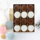 thumbnail image 1 of Bolas decorativas navideñas, 12 bolas navideñas de terciopelo, bolas flocadas para árbol de Navidad, bolas de plástico, adornos colgantes decorativos de Navidad, decoración para árbol de Navidad de 3,, 1 of 5