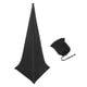 thumbnail image 1 of Speaker Stand Cover, DJ Speaker Stand Tripod Scrim Skirt, 1 of 5