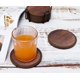 thumbnail image 3 of Posavasos absorbentes para bebidas con soporte - 6 paquetes, posavasos de silicona con inserto de fieltro suave, 3 of 4