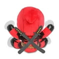 thumbnail image 4 of Kidrobot Window Clinger Deadpool & Wolverine 6" Deadpool Plush Toy, 4 of 9