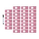 thumbnail image 5 of 30 separadores de tallas para ropa de armario, etiquetas colgantes, divisores de armario en blanco rosa, 5 of 9