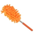 thumbnail image 1 of Unique Bargains 11' to 31' Chenille Cleaning Duster, Washable Extendable Brush Orange, 1 of 5