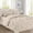 Cream, variant on Elegant Comfort 8-Piece Pinch Pleated Comforter Set - All Season Bed in a Bag, Includes Smart Sheet Set, Bed Skirt, Comforter, Pillowcases & Shams, Full/Queen, Mint Green