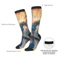 thumbnail image 4 of Balery Forest Lake White Horse Calcetines novedosos Calcetines deportivos Calcetines hasta la rodilla Calcetines de algodón Calcetines originales y geniales, 4 of 6