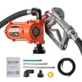 thumbnail image 1 of VEVOR Fuel Transfer Pump, 12V DC 15 GPM, Cast Iron Diesel Transfer Pump Kit, with Manual Nozzle, Discharge Hose, Overheat Protection, Power Cable, Explosion-Proof, for Gasoline Diesel Kerosene & More, 1 of 9
