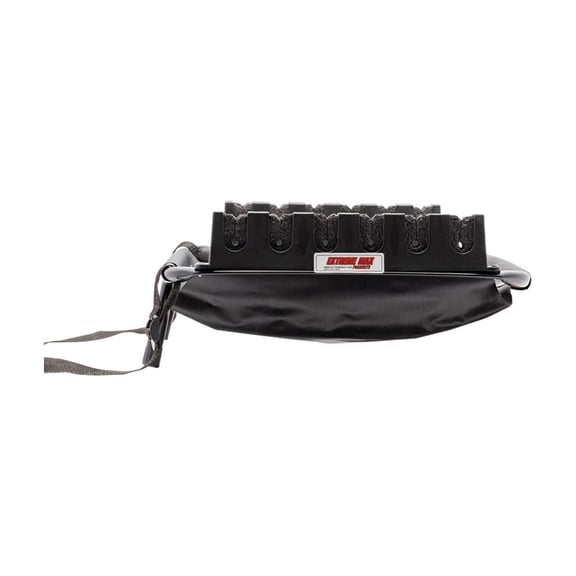 Extreme Max 3006.8641 Fishing Rod Basket with 6-Rod Holder for Inflatable Boats, Pontoons and Tubes