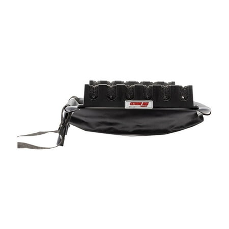 Extreme Max 3006.8641 Fishing Rod Basket with 6-Rod Holder for Inflatable Boats Pontoons and Tubes
