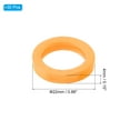thumbnail image 2 of Uxcell Orange Key Cap Cover Rings, 30Pcs 22mm Keys Identifier Coding Tags, 2 of 7