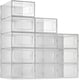 thumbnail image 2 of Cajas de almacenamiento de zapatos SESENO 12 paquetes apilables, 2 of 2